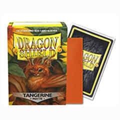 Dragon Shield - Sleeves 100ct (Standard) - Matte TANGERINE